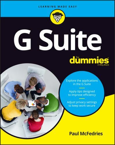 G Suite For Dummies; For Dummies; Computer/- paperback, McFedries, 9781119742173