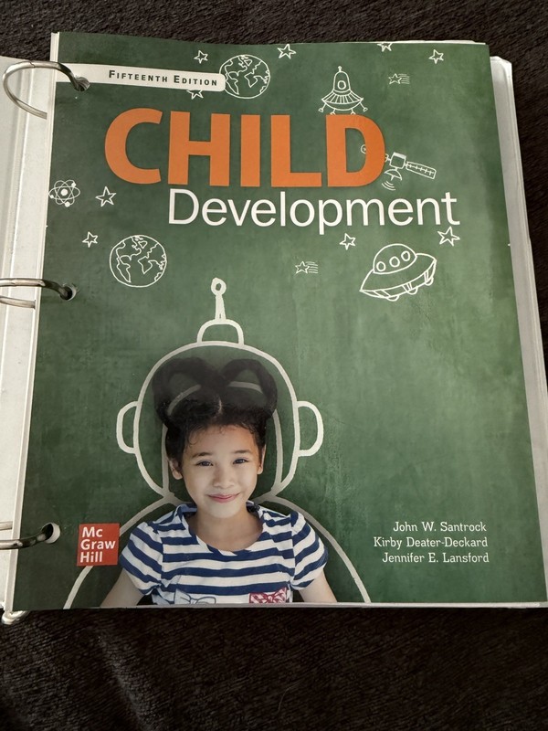 Child Development 15th edition – Loose Leaf By Santrock – VERY GOOD CONDITION