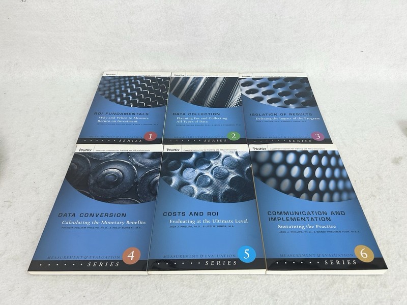 The Measurement & Evaluation Complete Series 6 Volume Set Phillips Pfeiffer