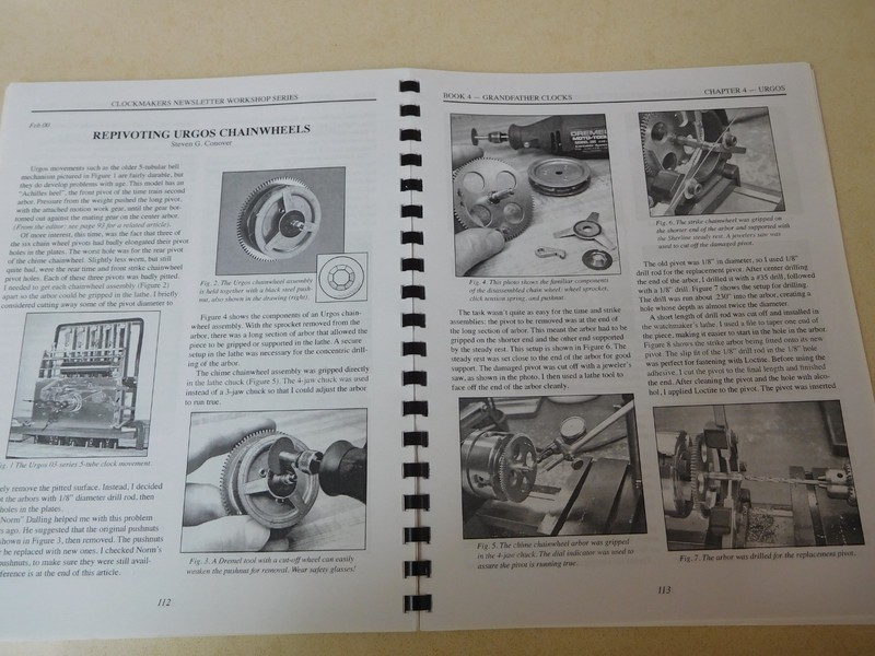 BOOK 4 GRANDFATHER CLOCKS : CLOCKMAKERS NEWSLETTER WORKSHOP SERIES - CONOVER gallery