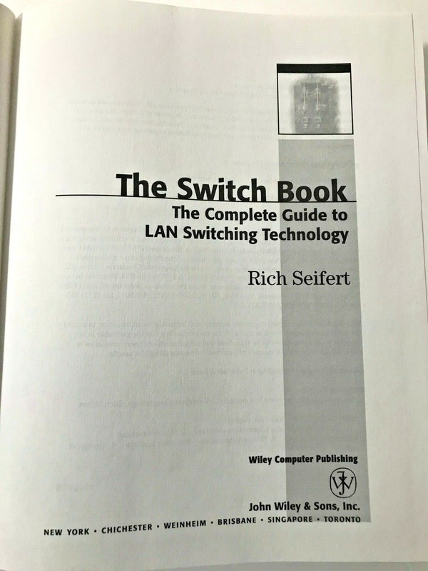 The Switch Book: Complete Guide to L A N Switching Technology -Rich Seifert Hc gallery