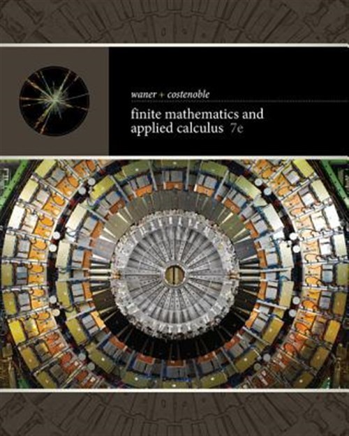 Finite Mathematics and Applied Calculus, Hardcover by Waner, Stefan; Costenob…