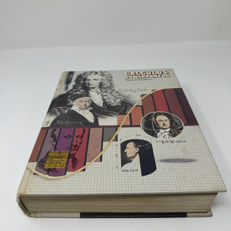 Calculus with Analytic Geometry 2nd Edition Howard Anton 1984 Hardcover gallery