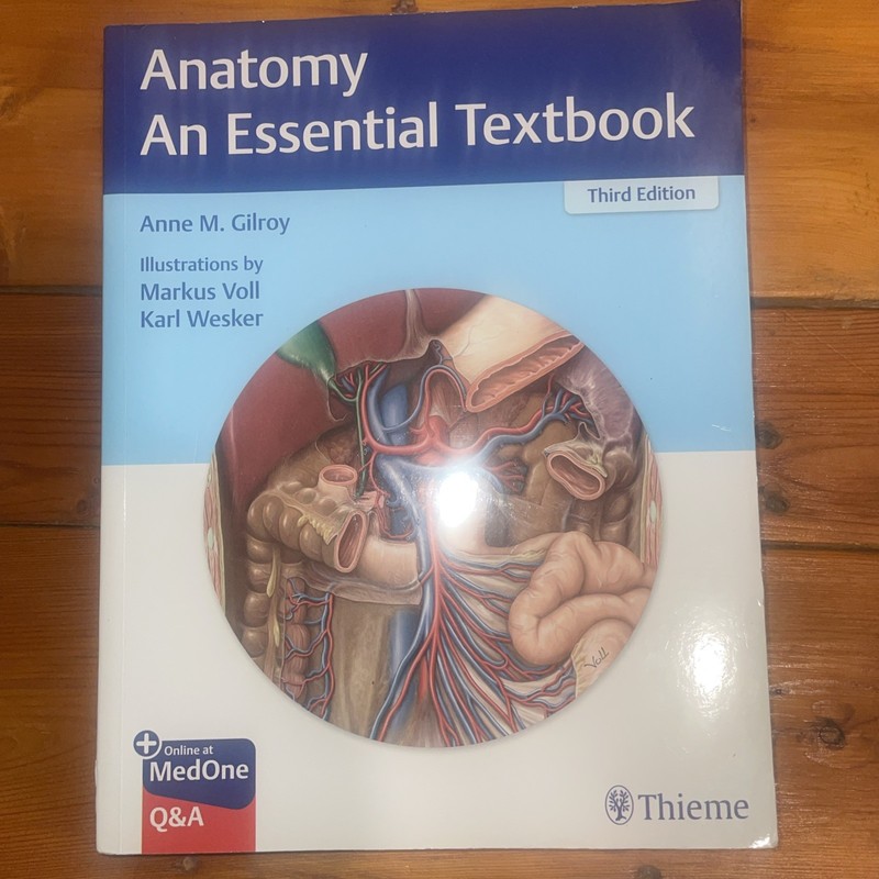 Anatomy – an Essential Textbook by Anne M. Gilroy (2021, 3e)
