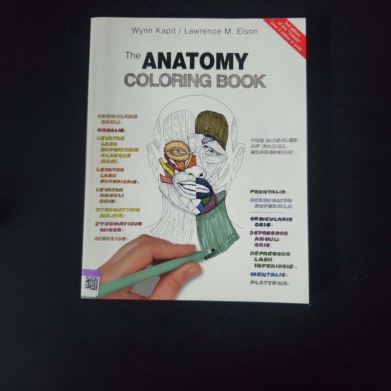 The Anatomy Coloring Book – Paperback By Kapit, Wynn – GOOD