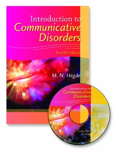 Introduction to Communicative Disorders, Hegde, M. N.