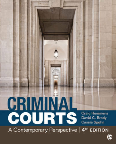Criminal Courts: A Contemporary Perspective – Paperback – GOOD