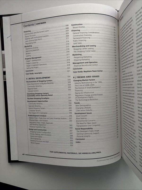 Professional Real Estate Development : The ULI Guide to the Business gallery