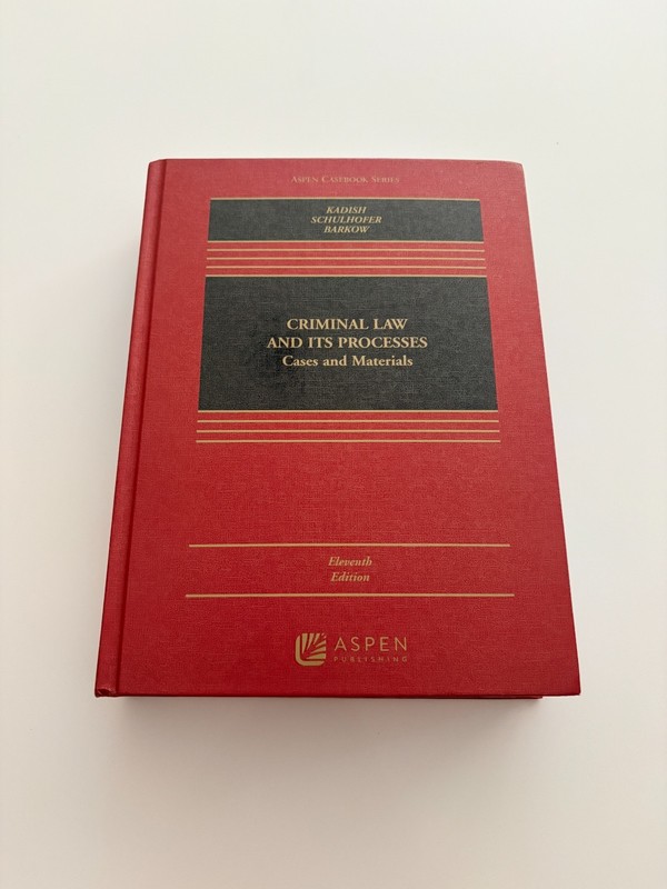 Aspen Casebook: Criminal Law and Its Processes (11th Edition) + Free E-Book Code