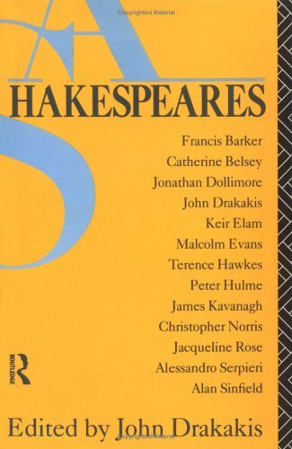 Alternative Shakespeares (New Accents) By John Drakakis