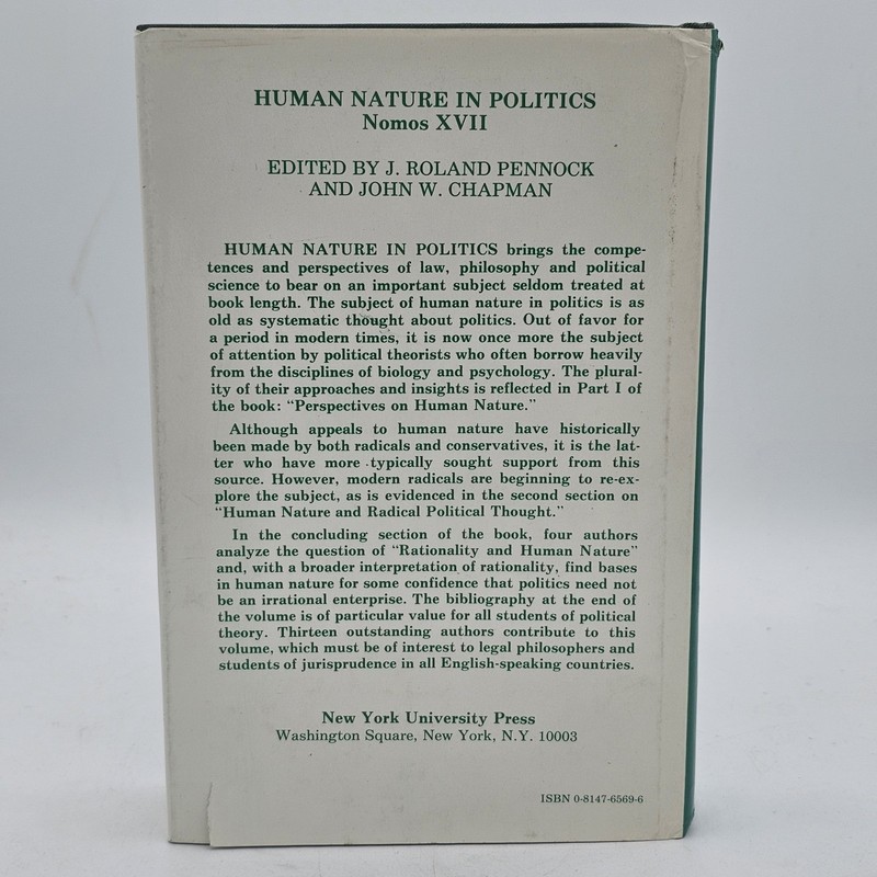 Due Process J Roland Pennock 1977 HC w/DJ Nomos XVIII Political Theory gallery