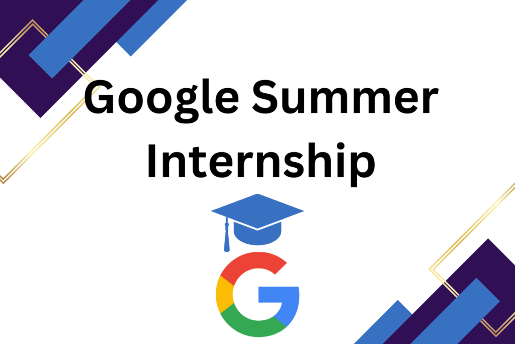 Google Summer 2023 Internship