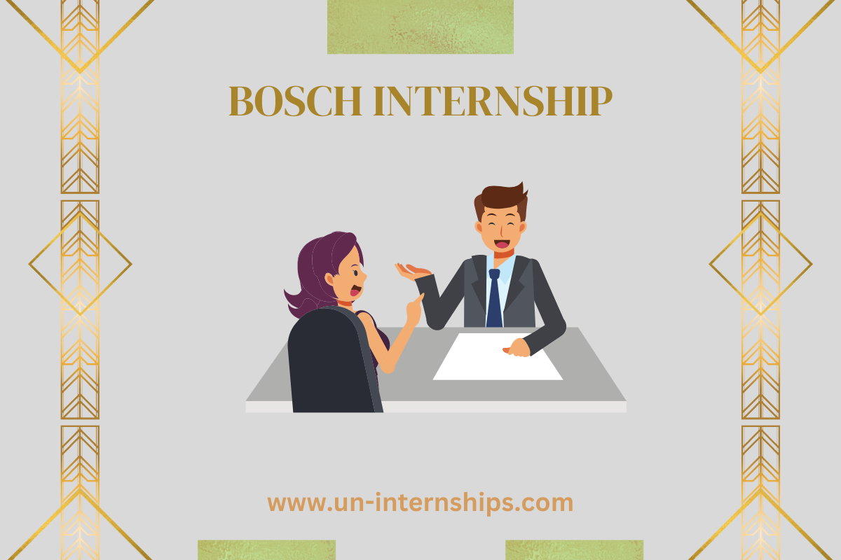 Bosch internship