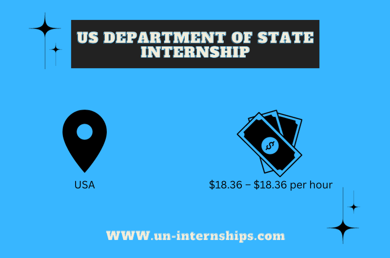 Description of US State Department Internship
